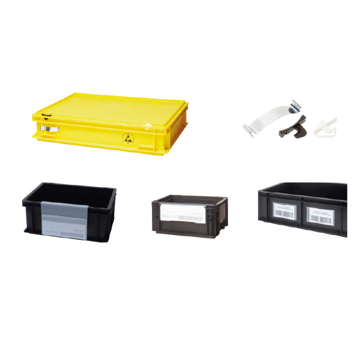Accessories for ESD container 