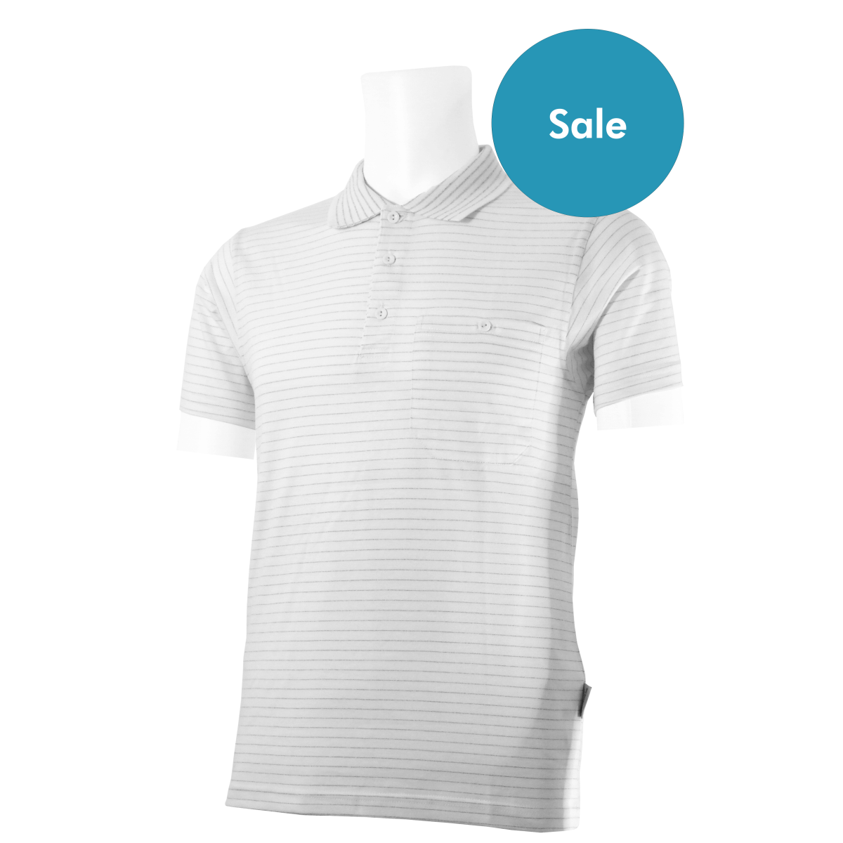 KETEX® Poloshirt weiß -50% 